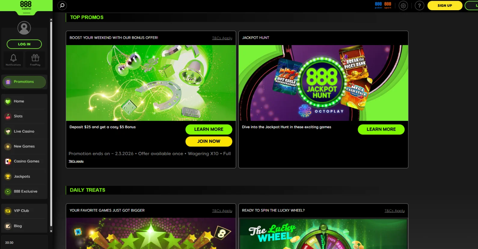 888 bonus code