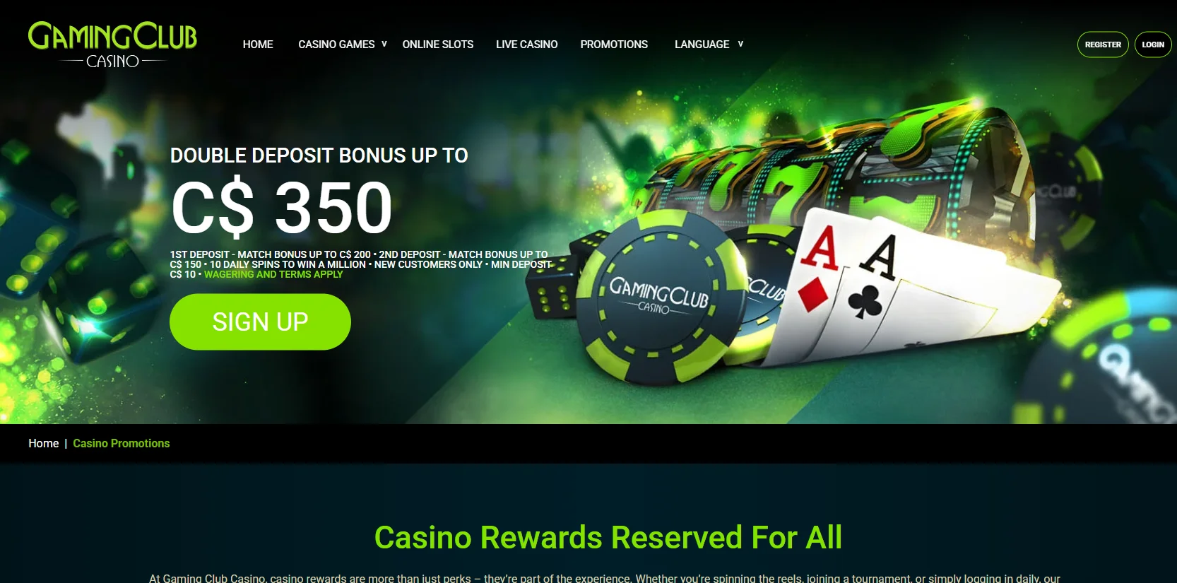gaming club casino coupon codes