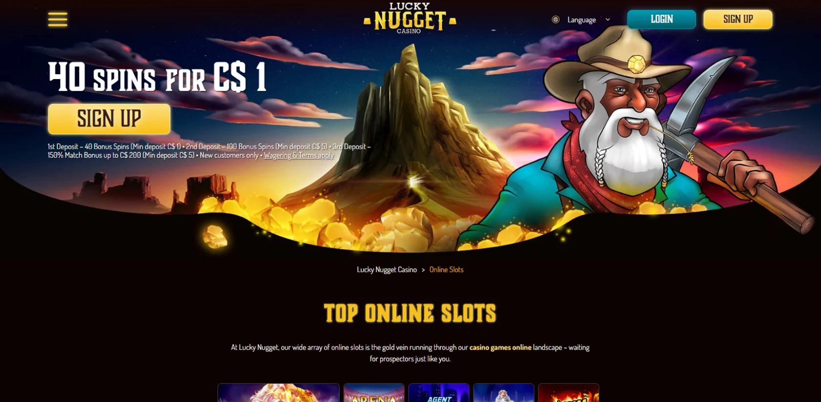lucky nugget no deposit bonus codes