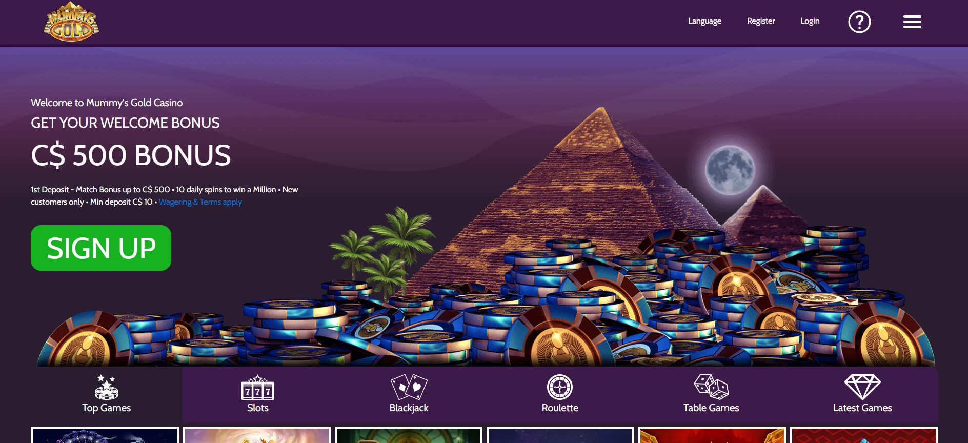 mummys gold casino no deposit bonus codes