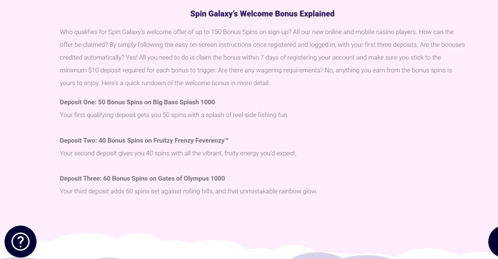 spin galaxy bonus code